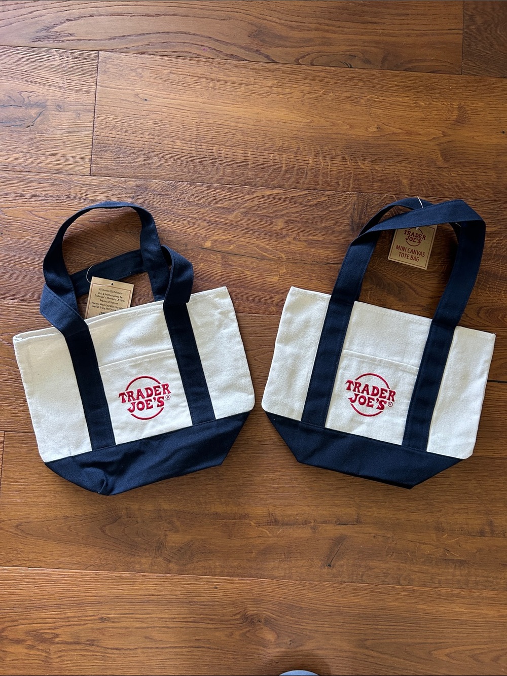 Trader Joe’s Mini Canvas Tote Bag